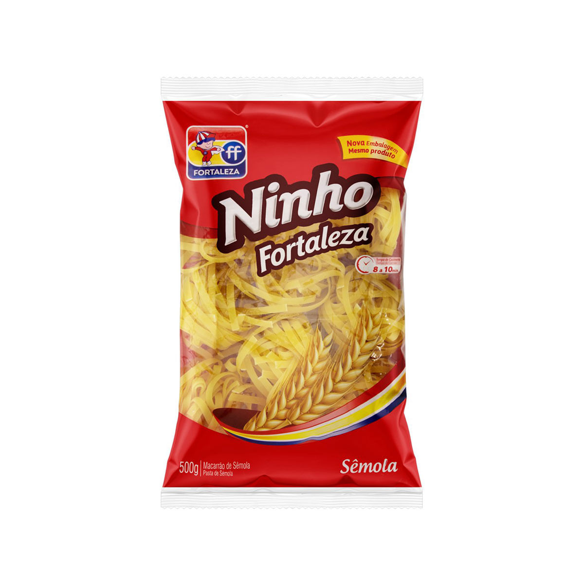 Macarrão de Sêmola Ninho Fortaleza Pacote 500g