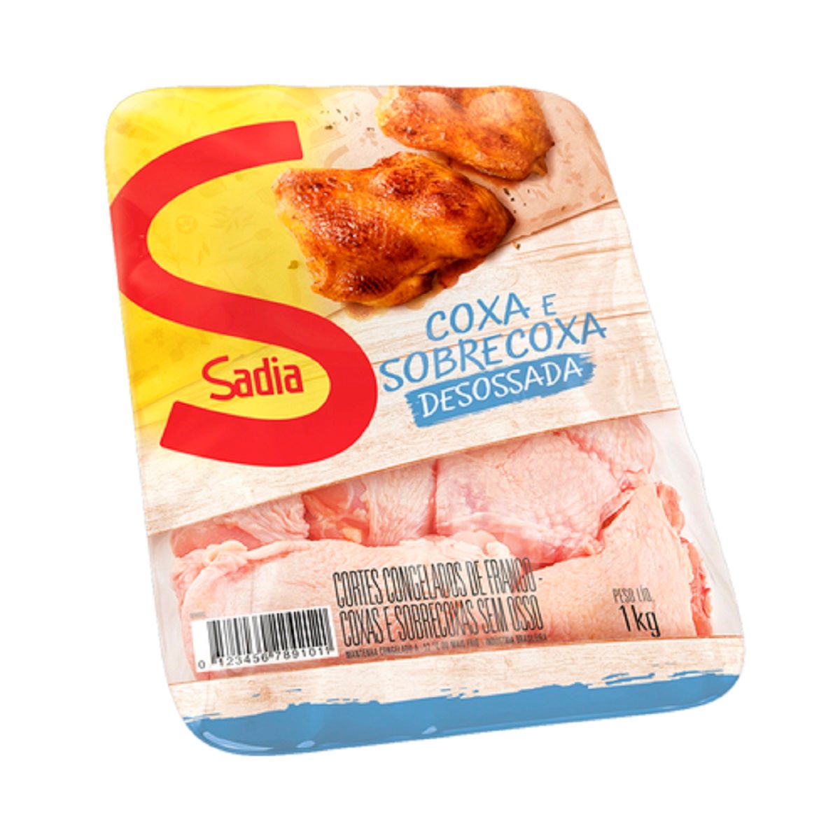 Coxa com Sobrecoxa de Frango Congelado Sadia 1 kg