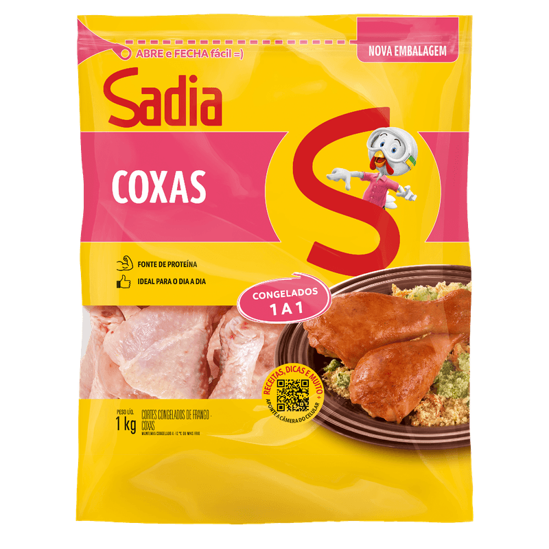 Coxa de Frango Congelado Sadia 1 Kg