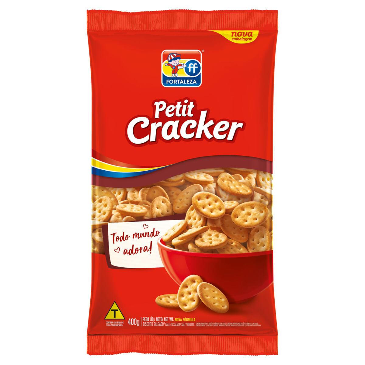 Biscoito Petit Cracker Fortaleza 400 g