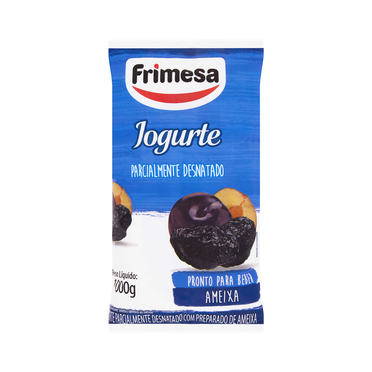 Iogurte Semidesnatado Frimesa Ameixa 1kg