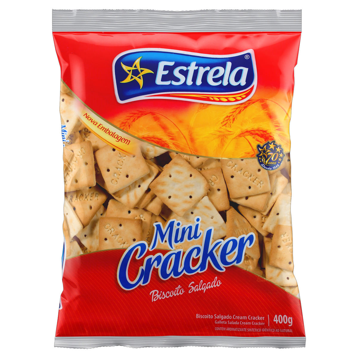 Biscoito Sortido Crackinho Estrela 400 g