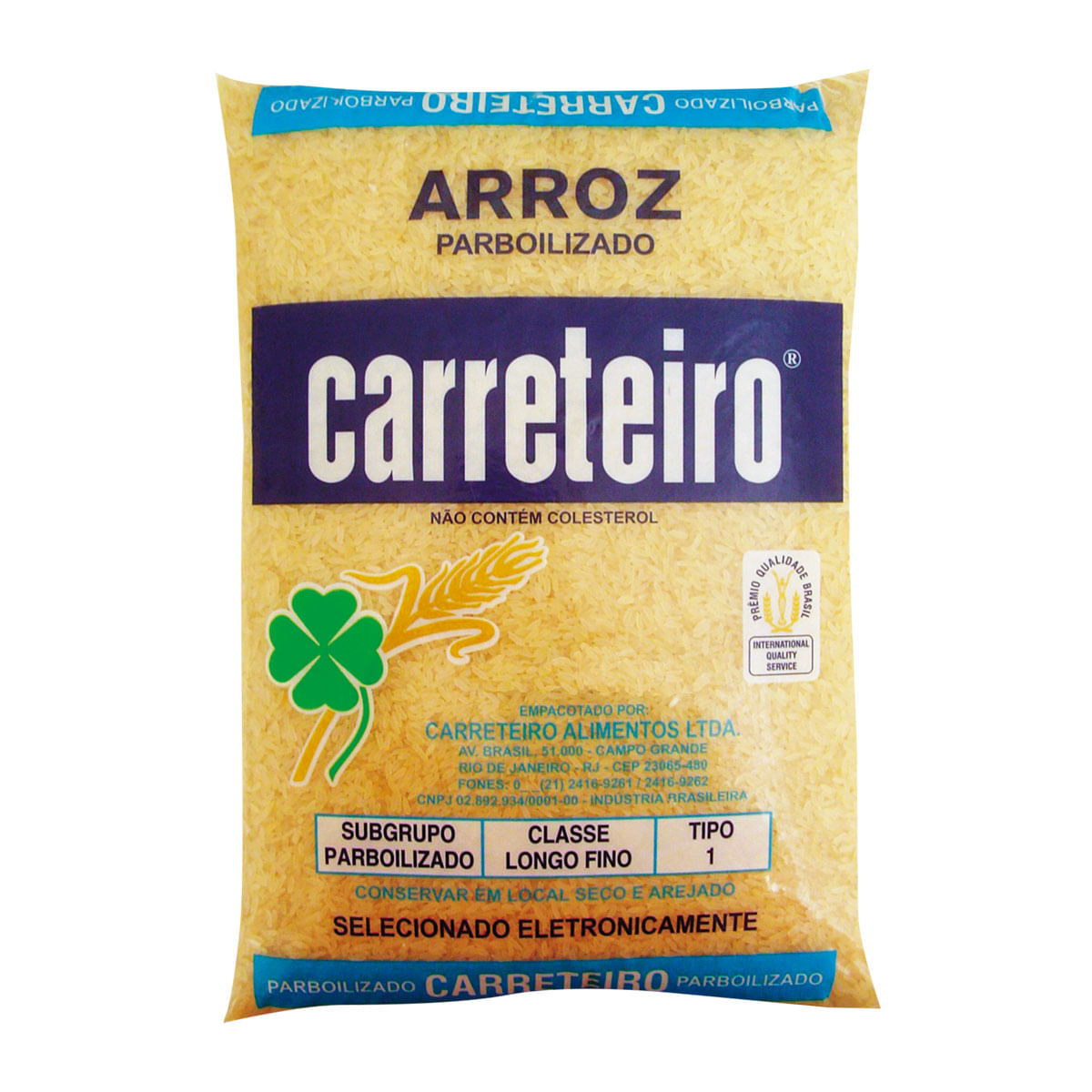 Arroz Parboilizado Longo-fino Tipo 1 Carreteiro 5Kg