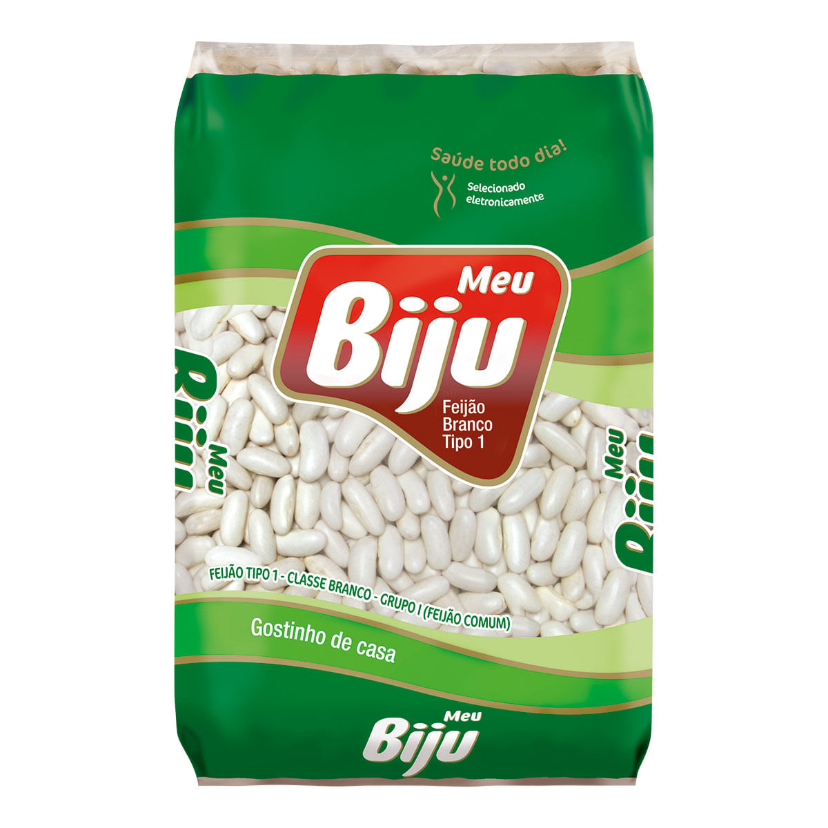 Feijão Branco Tipo 1 Meu Biju 500g