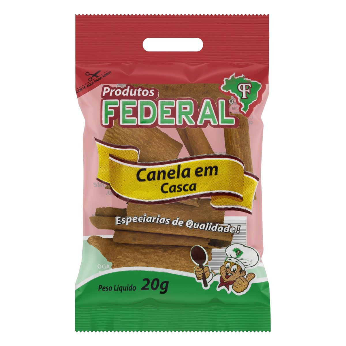 Canela em Casca Federal 20 g