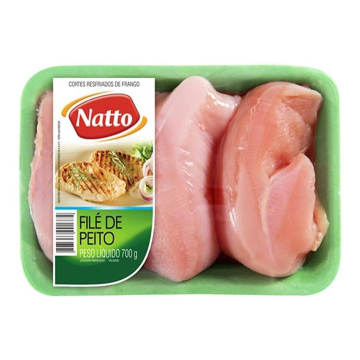 Filé de Peito de Frango Resfriado Natto 700 g