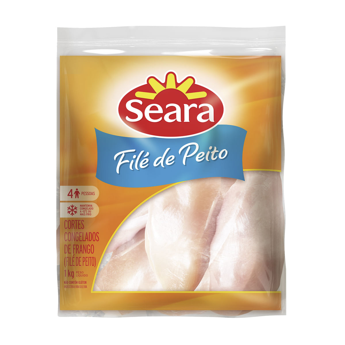 Filé de Frango Congelado Seara 1Kg