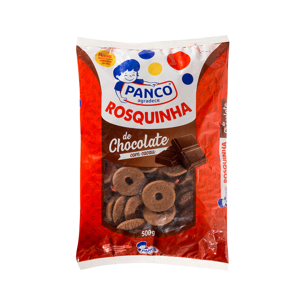 Rosquinha de Chocolate com Cacau Panco 500g