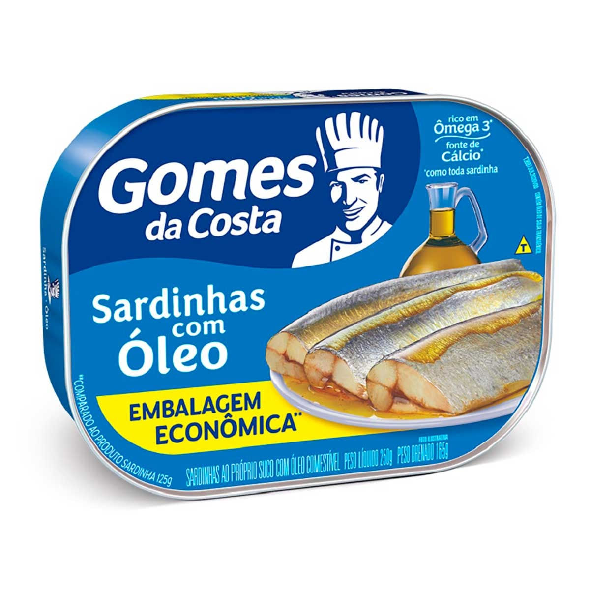 Sardinha em Óleo Gomes da Costa 250g