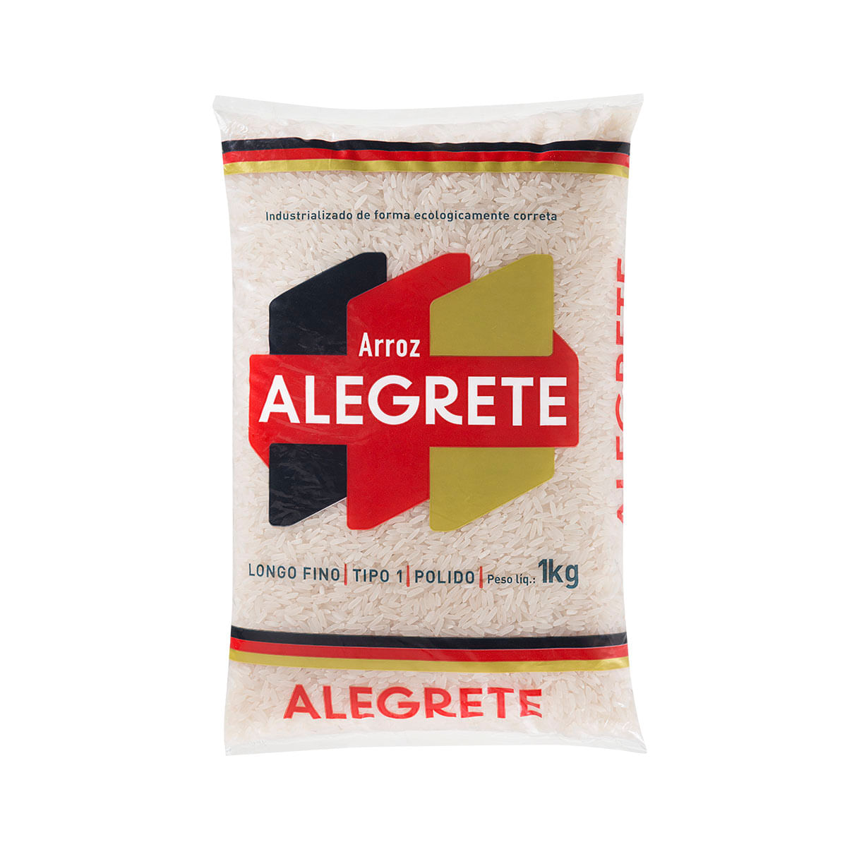 Arroz Longo Fino Tipo 1 Polido Alegrete 1Kg