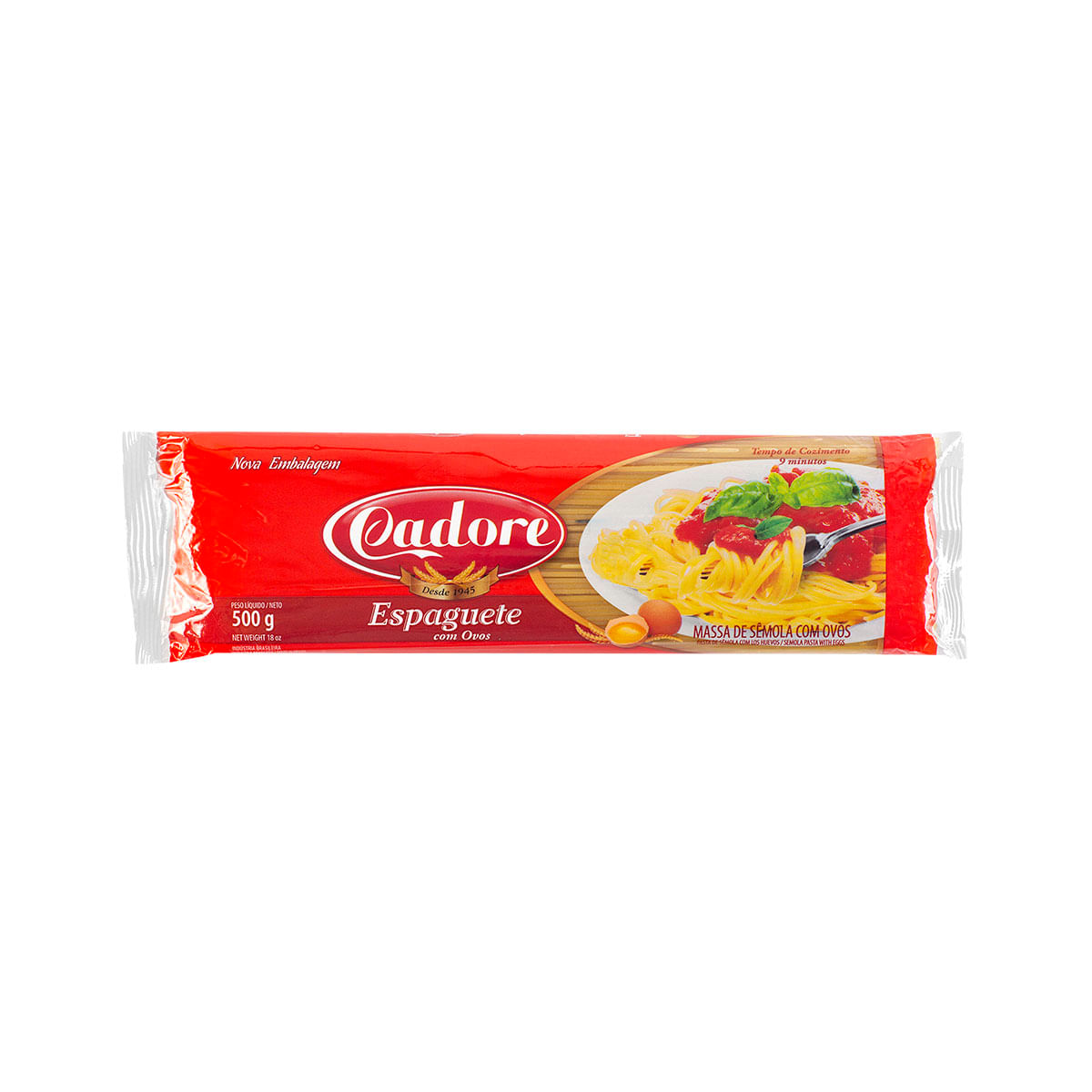 Macarrão Espaguete Cadore de Sêmola 500g