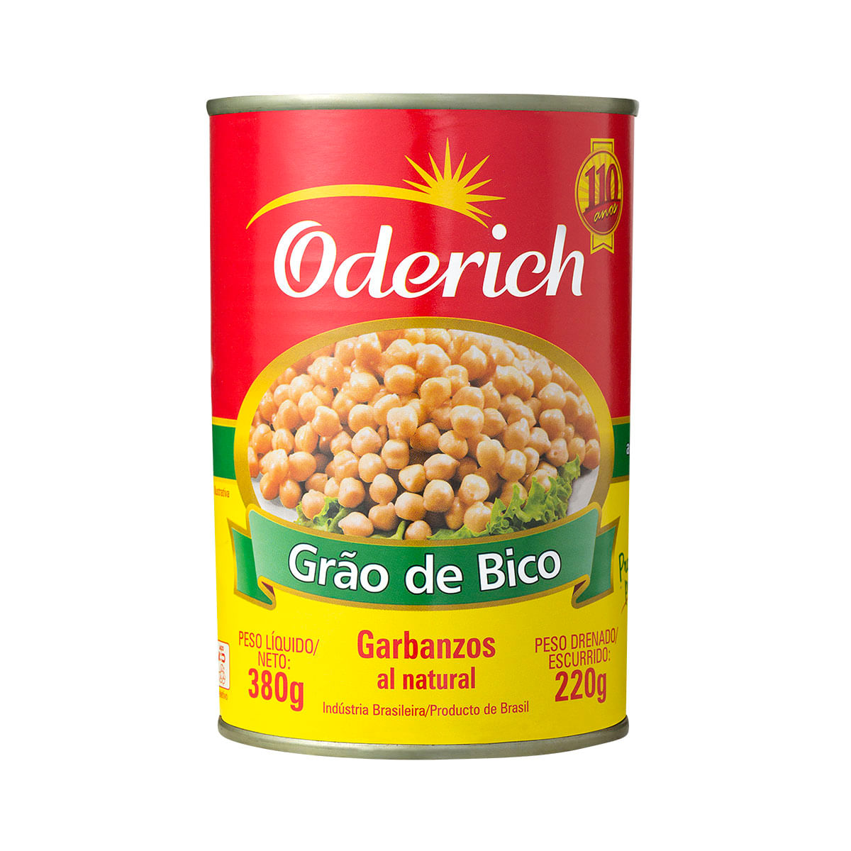 Grão de Bico Em Conserva Oderich 220g