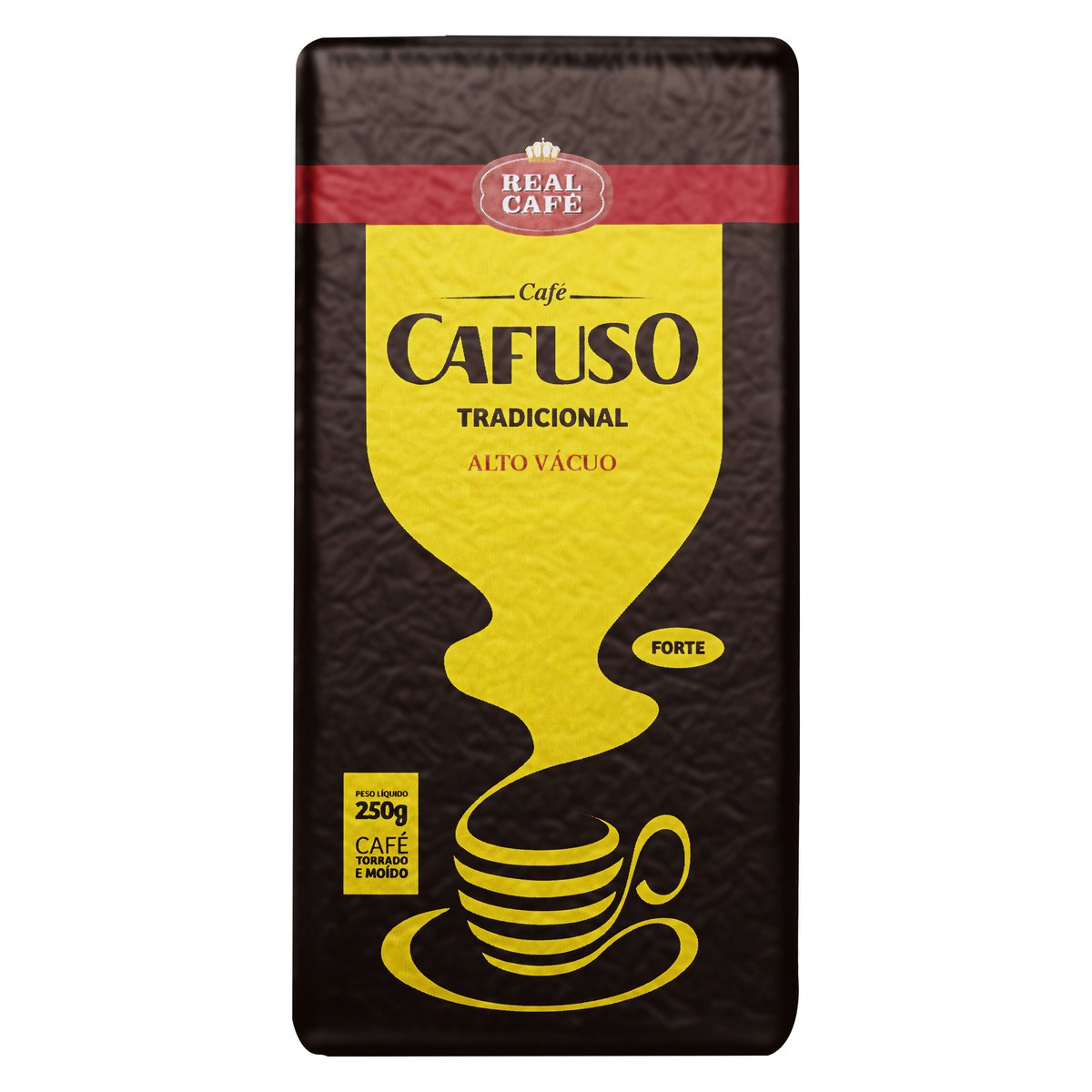 Café Torrado e Moído a Vácuo Cafuso Forte 250 g