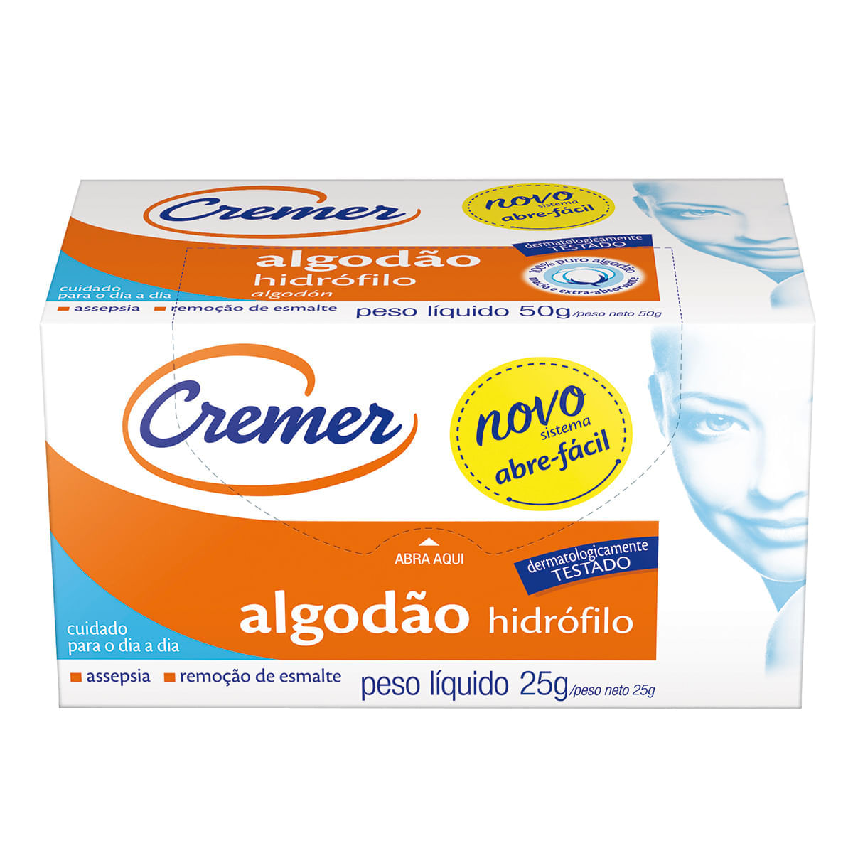 Algodão Rolo Cremer 25g