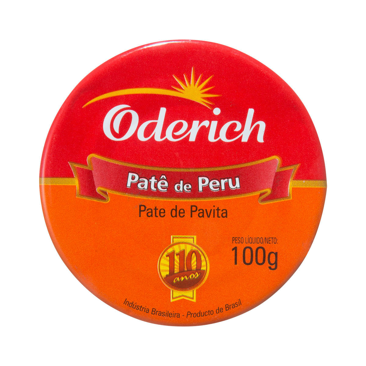 Patê de Peru Oderich 100g