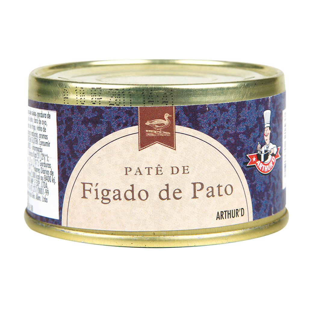 Patê de Fígado de Pato Arthur&apos;D 130g