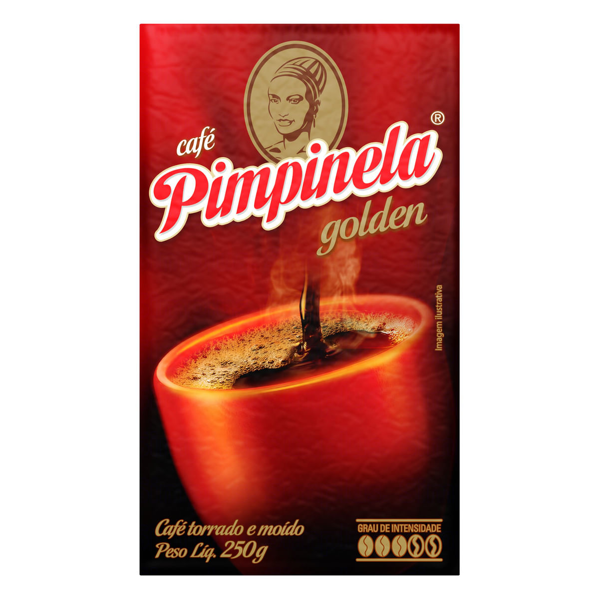 Café em Pó à Vácuo Pimpinela Golden 250 g