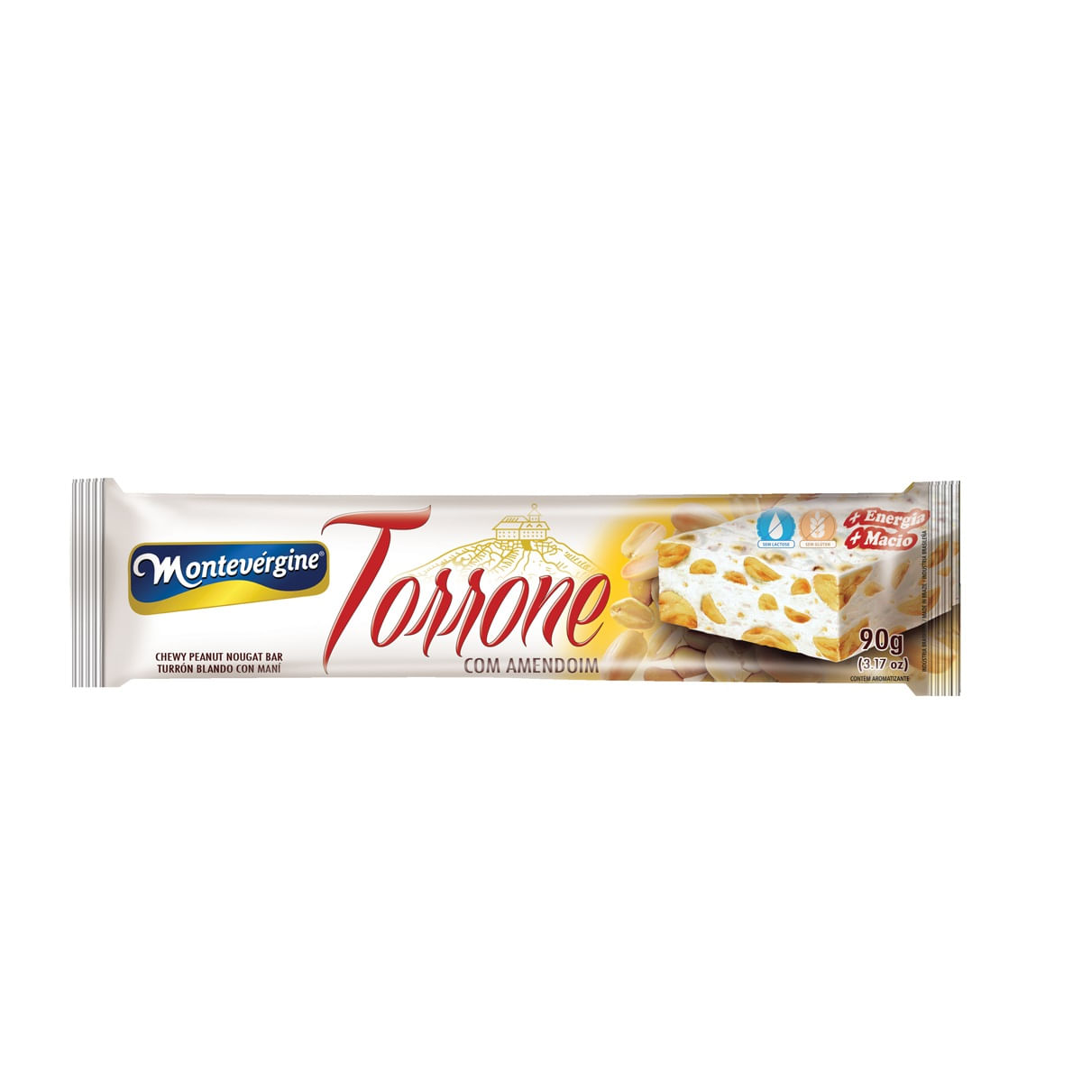 Torrone com Amendoim Montevérgine 90g