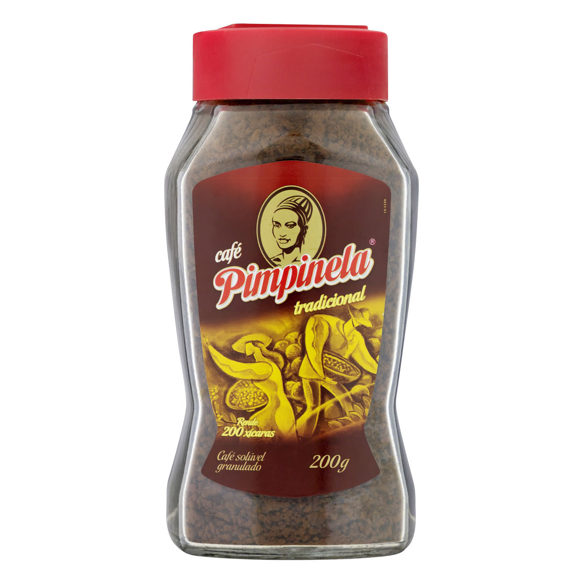 Café Solúvel Granulado Tradicional Pimpinela Vidro 200 g