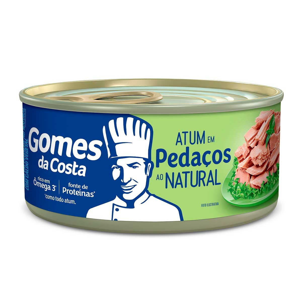 Atum ao Natural Pedaços Gomes da Costa 170g