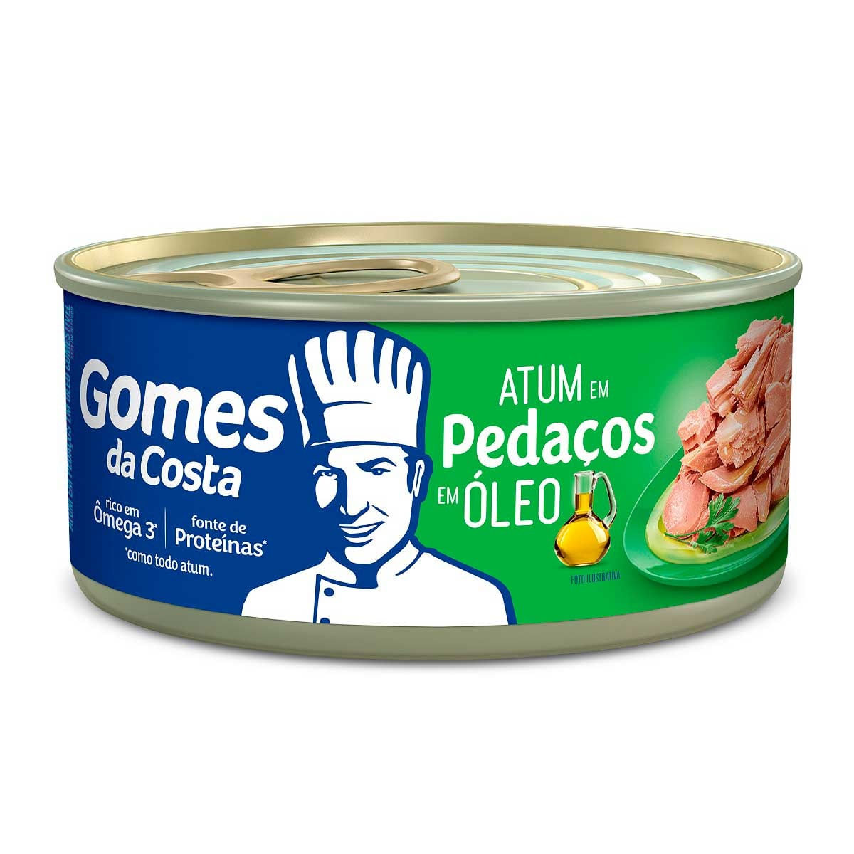 Atum em Óleo Pedaços Gomes da Costa 170g