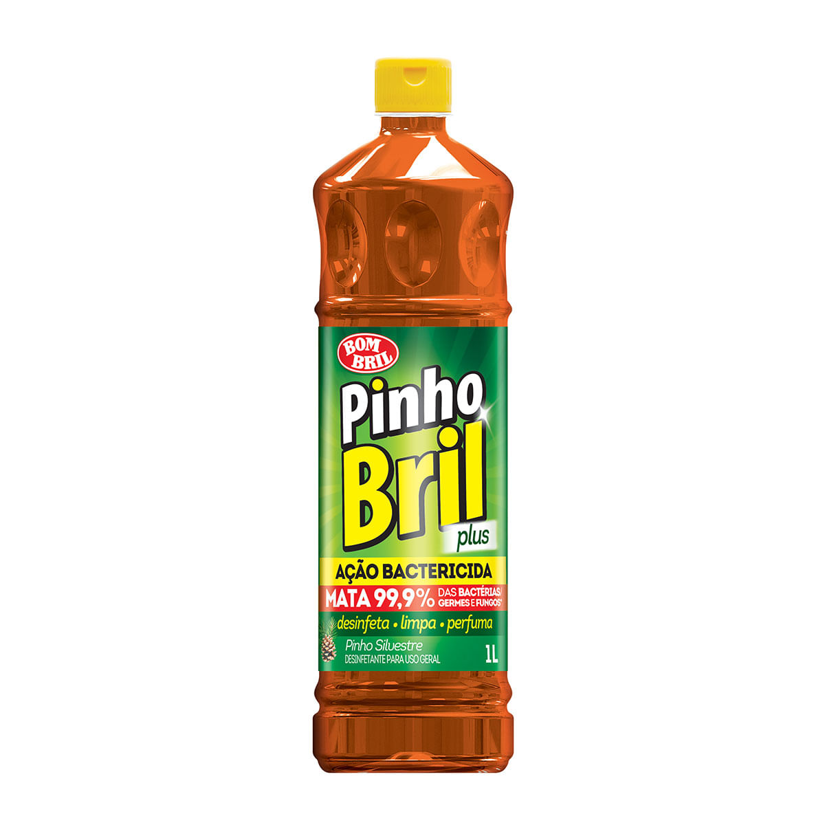 Desinfetante Pinho Bril Plus Silvestre 1 Litro