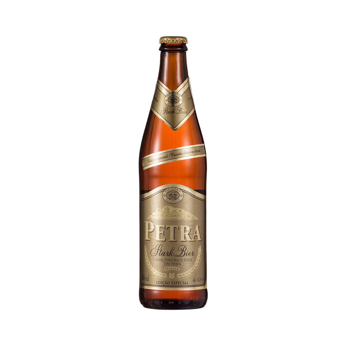 Cerveja Petra Lager Stark Bier 500ml