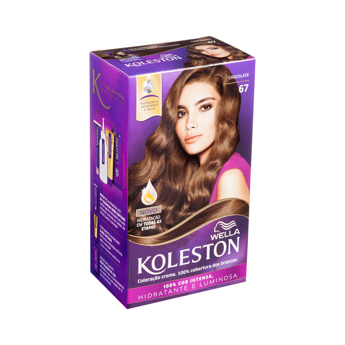 Kit tintura 67 chocolate Wella Koleston