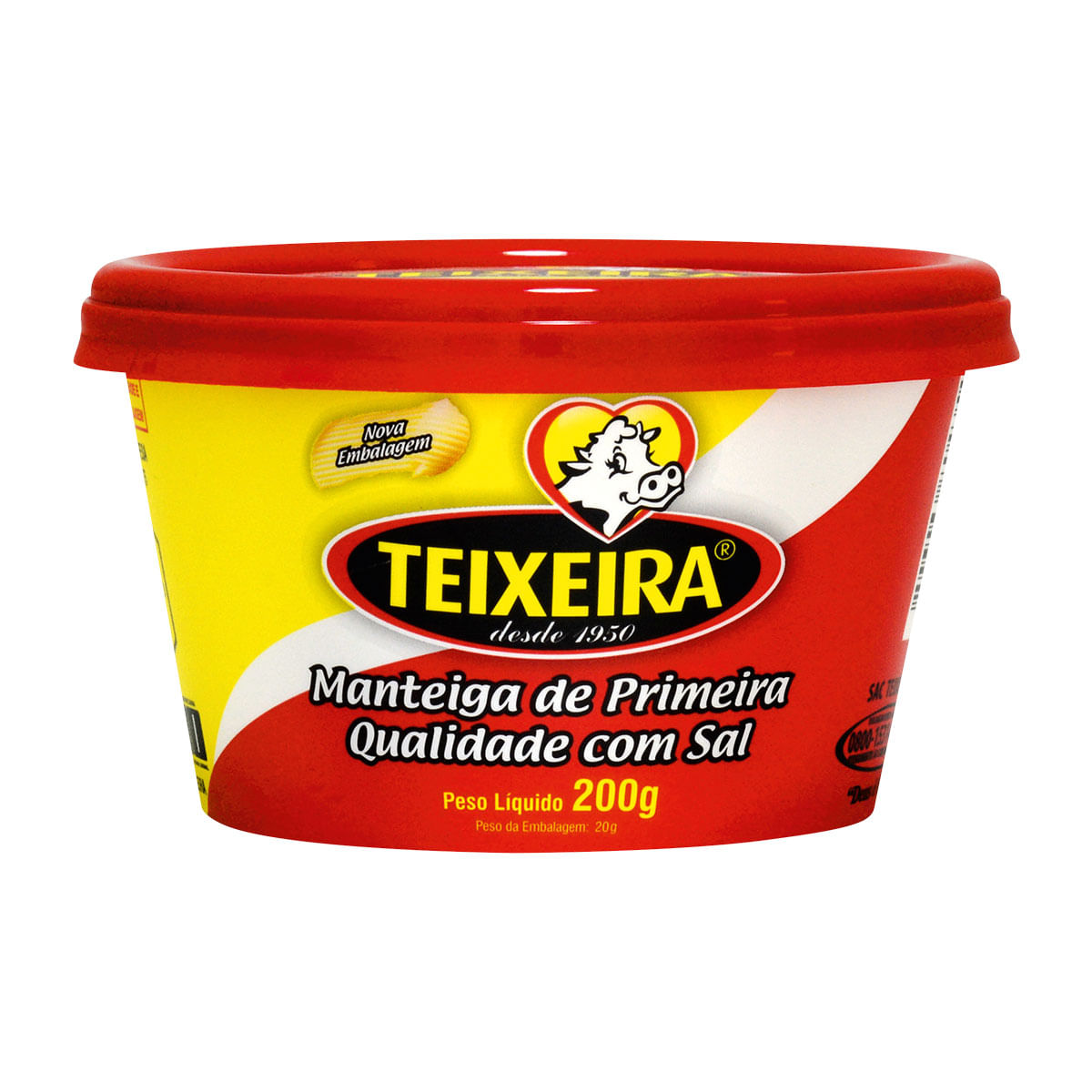 Manteiga com Sal Teixeira 200 g