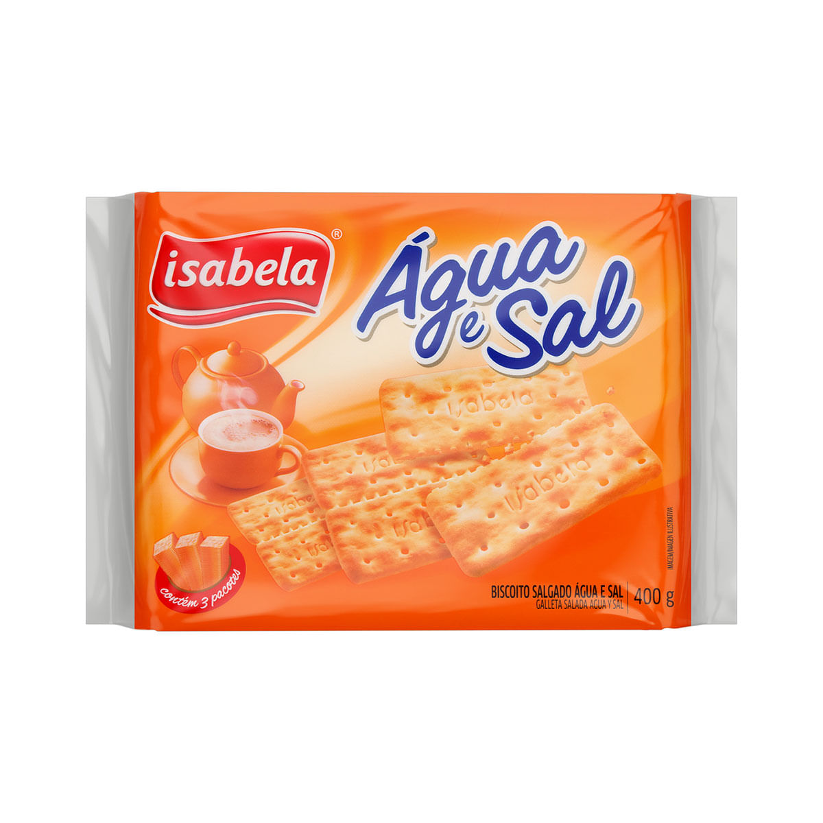 Biscoito Água e Sal Isabela 400g