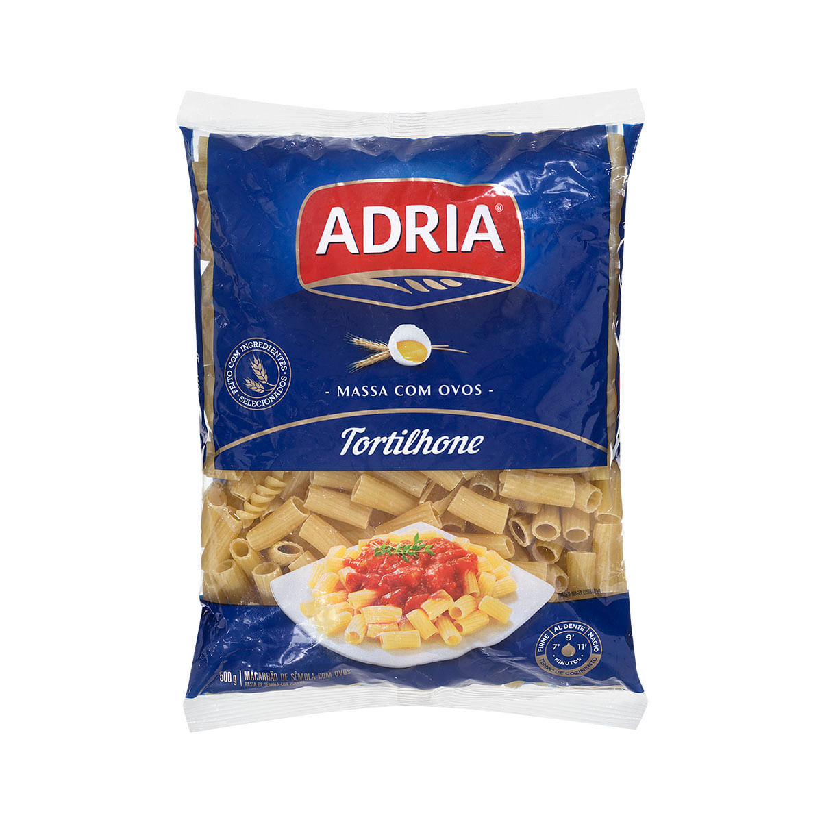 Macarrão de Sêmola com Ovos Tortilhone Adria 500g