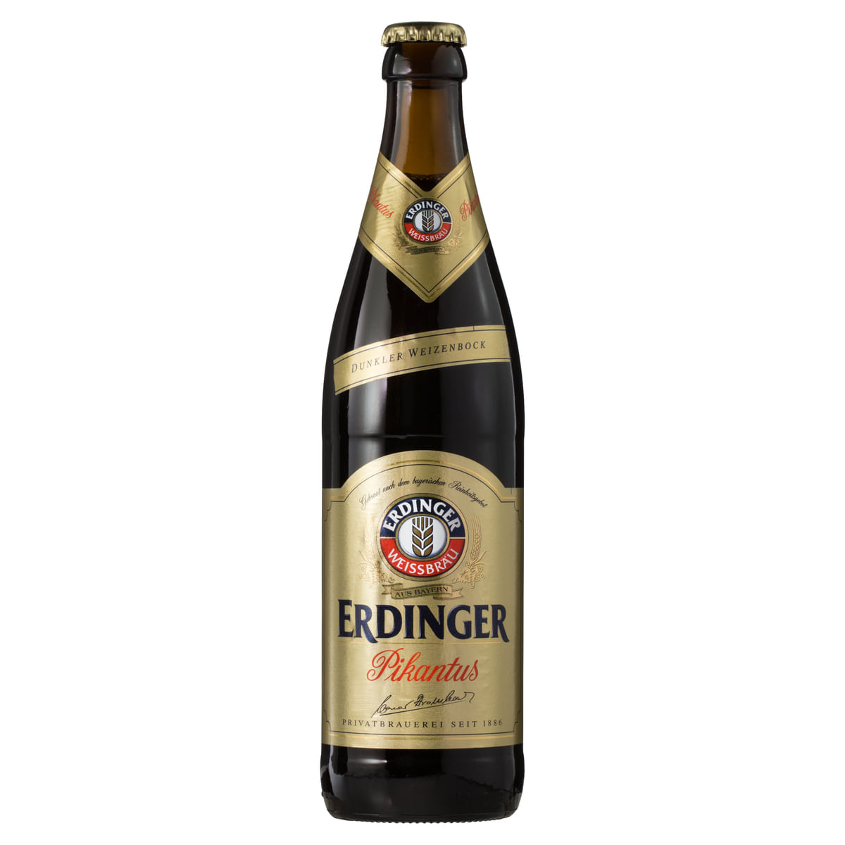 Cerveja Weizenbock Pikantus Erdinger Garrafa 500 ml