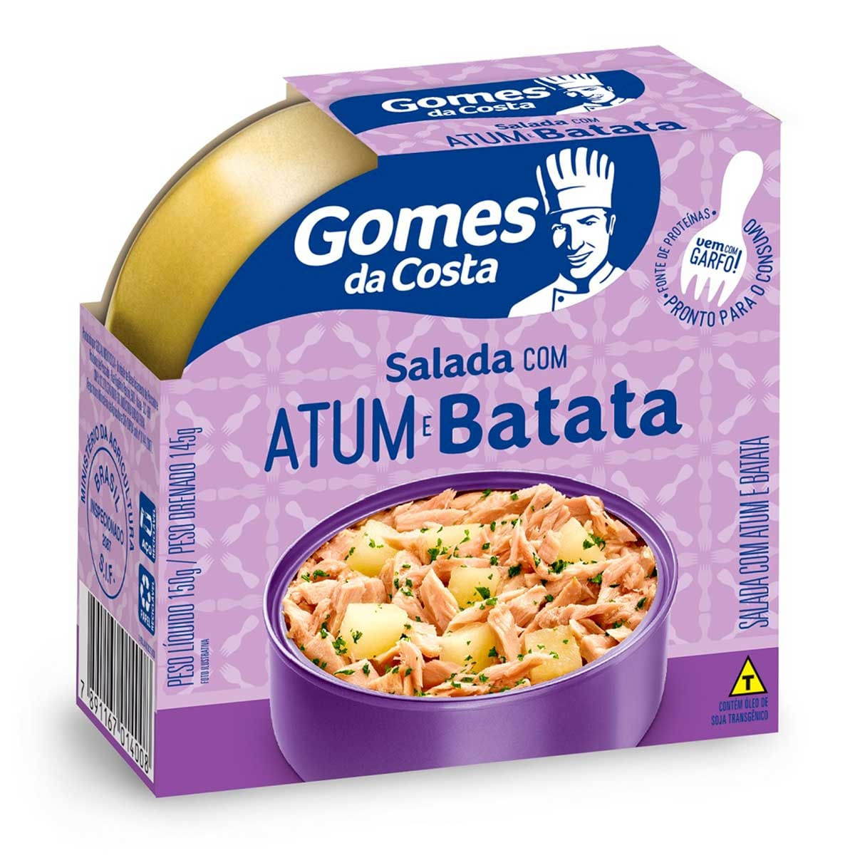 Salada Pronta de Atum com Batata Gomes da Costa 150g