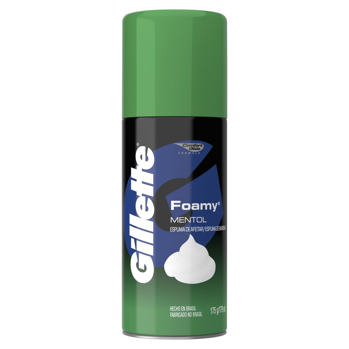 Espuma de Barbear Gillette Foamy Mentol 175 g