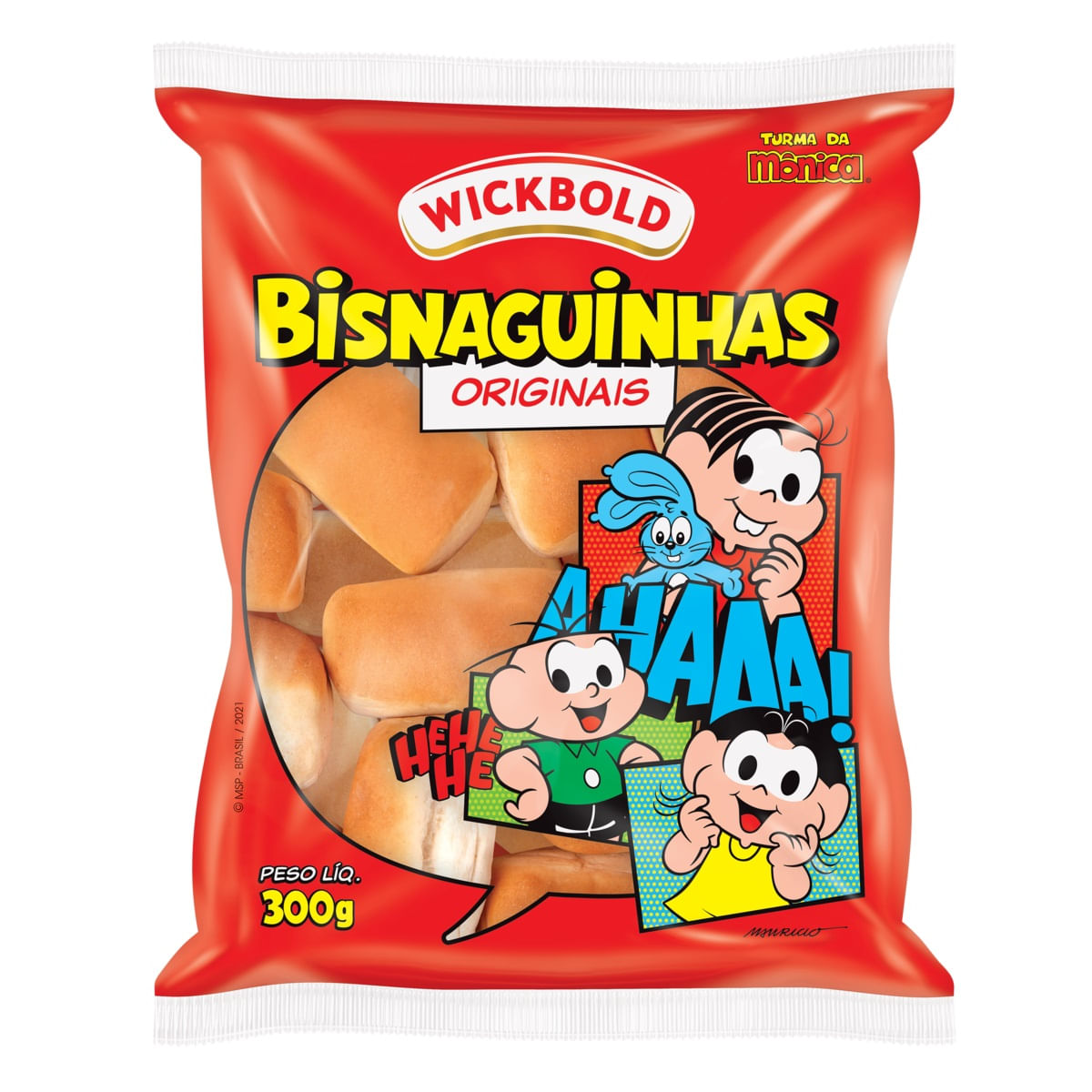 Bisnaguinha Wickbold Turma da Nutrição 300g