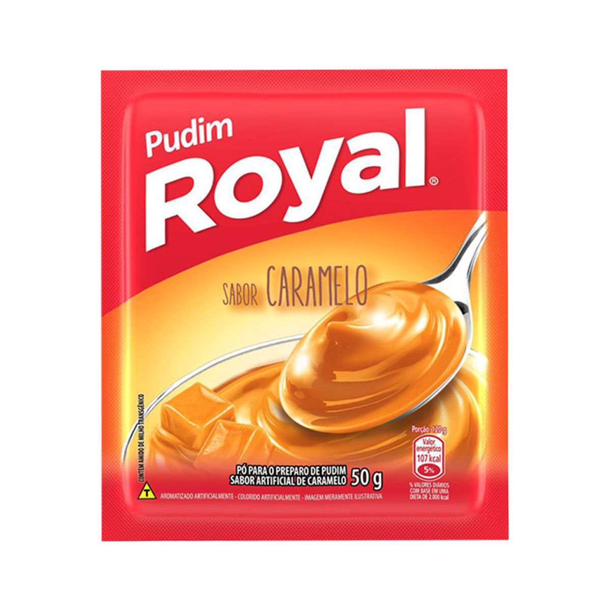 Mistura para Pudim de Caramelo Royal 50g