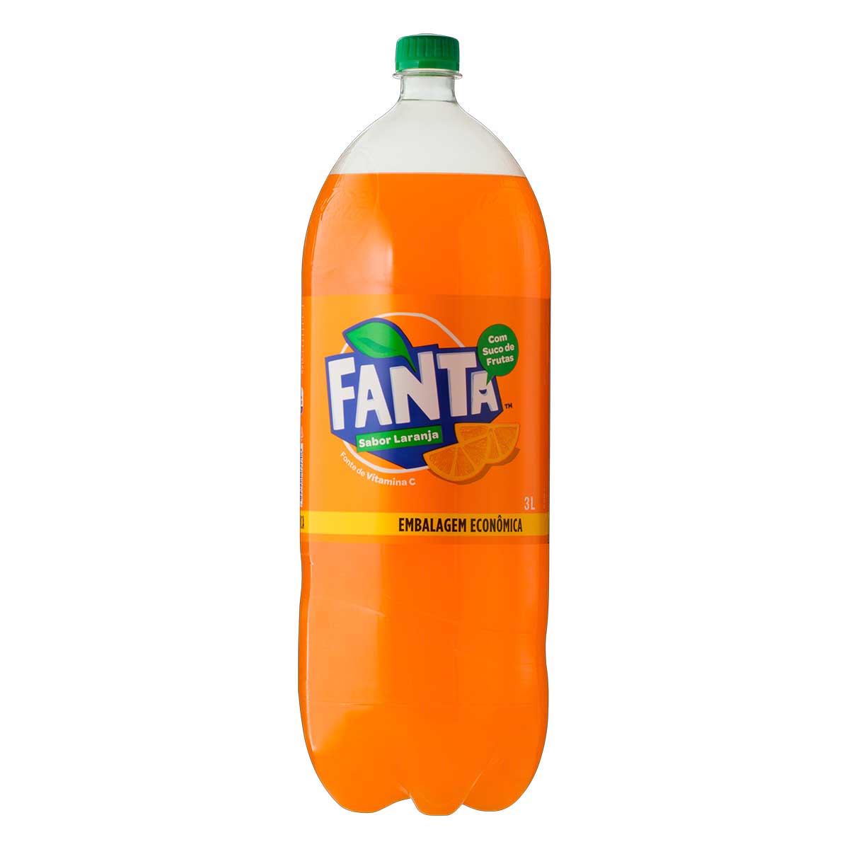 Refrigerante Laranja Fanta Garrafa 3 L Embalagem Econômica