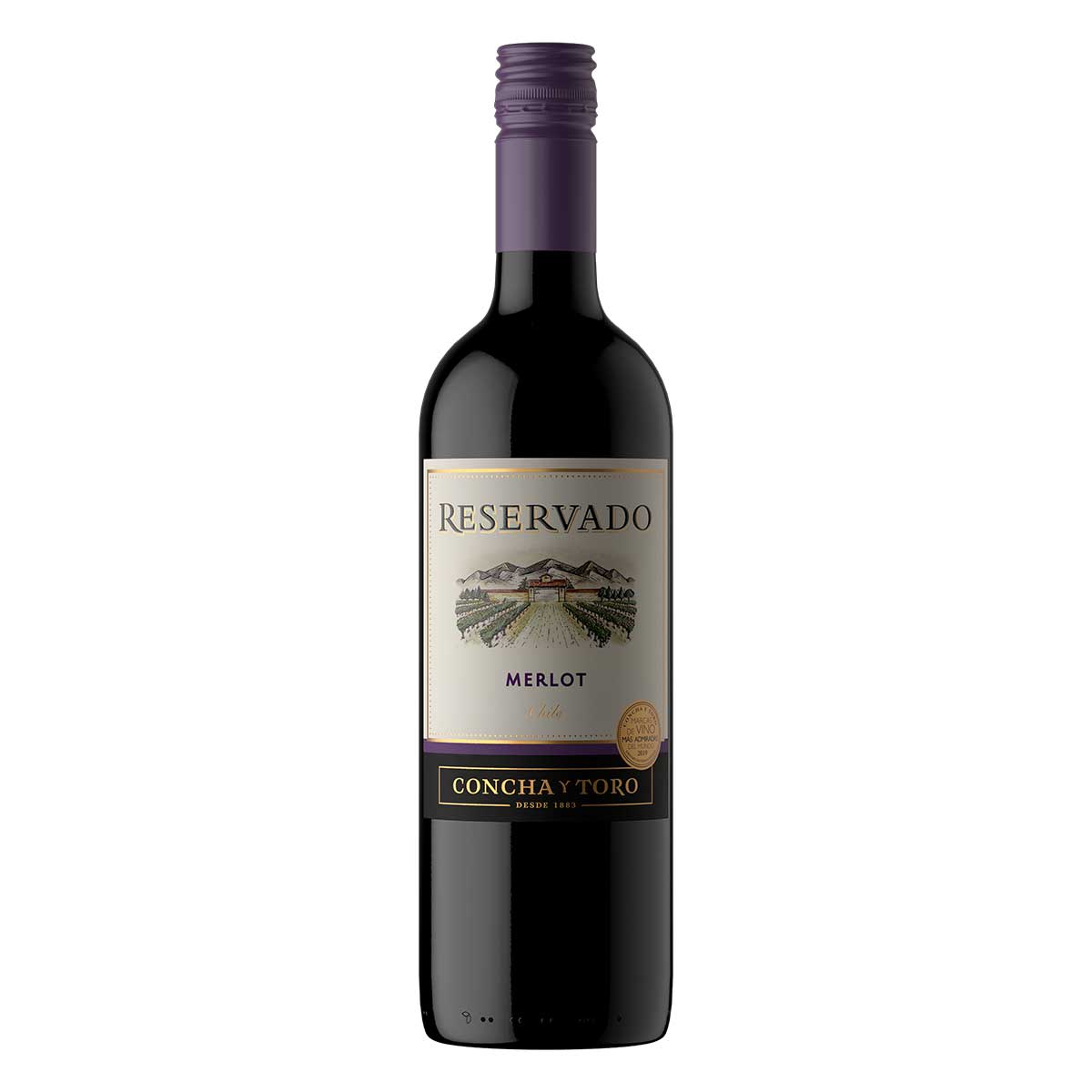 Vinho Tinto Chileno Concha Y Toro Reservado Merlot 750 ml