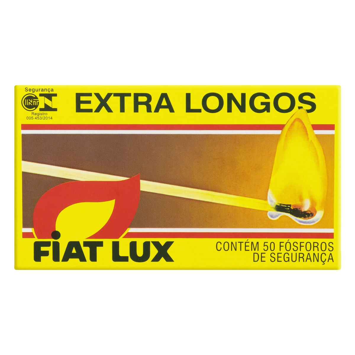 Fósforo Extra Longo Fiat Lux 50 unidades