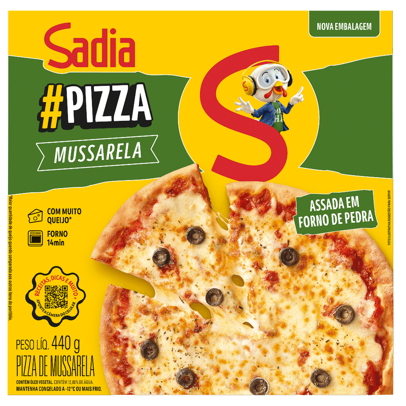 Pizza de Muçarela Sadia 440g