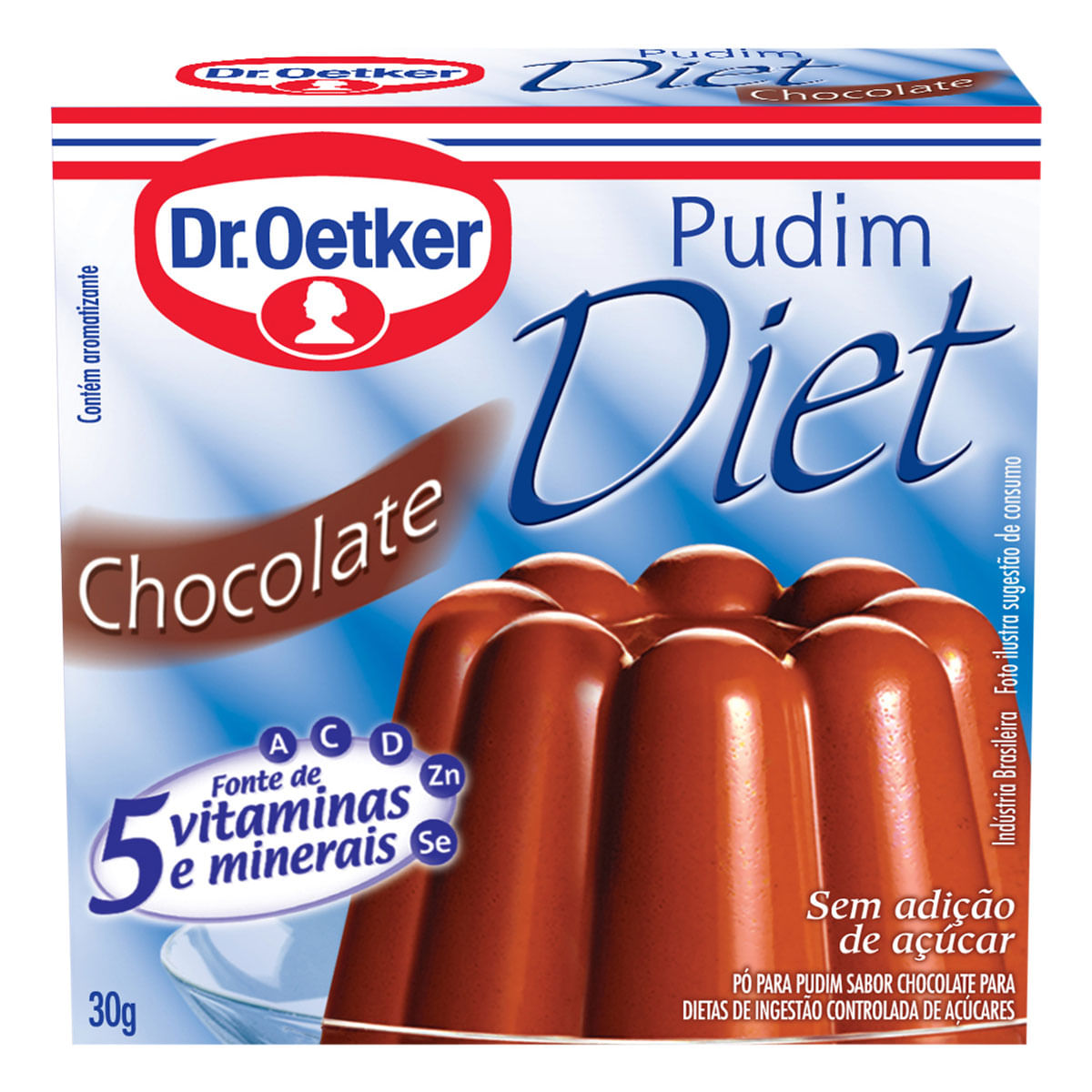 Mistura para Pudim de Chocolate Diet Dr. Oetker 30g