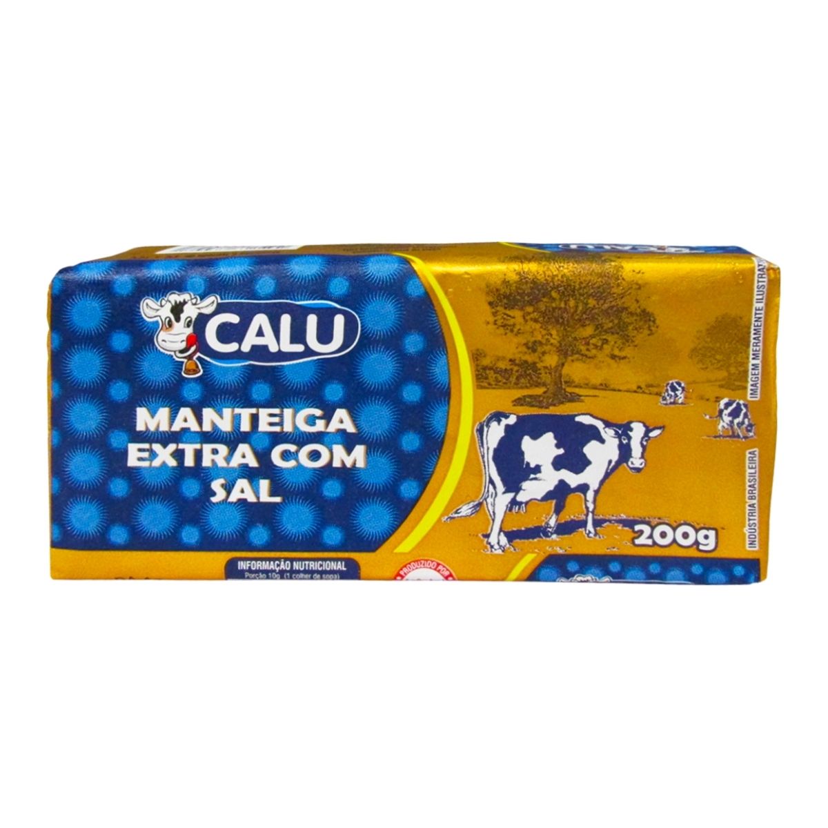 Manteiga Extra com Sal Calu 200 g