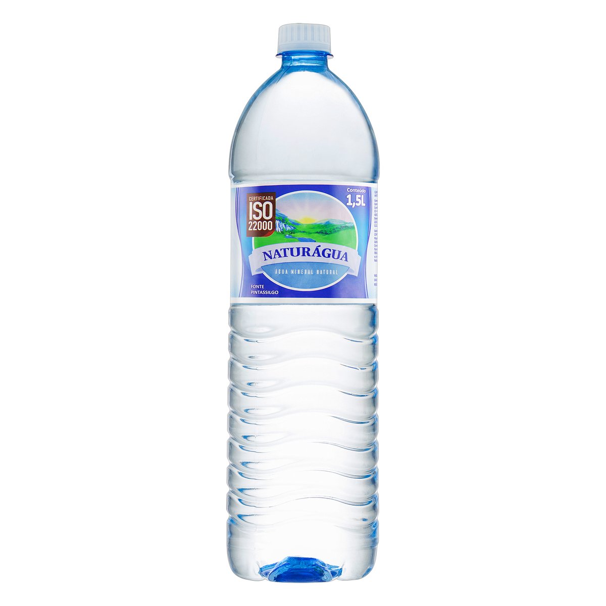 Água Mineral Natural sem Gás Naturágua Garrafa 1,5 L