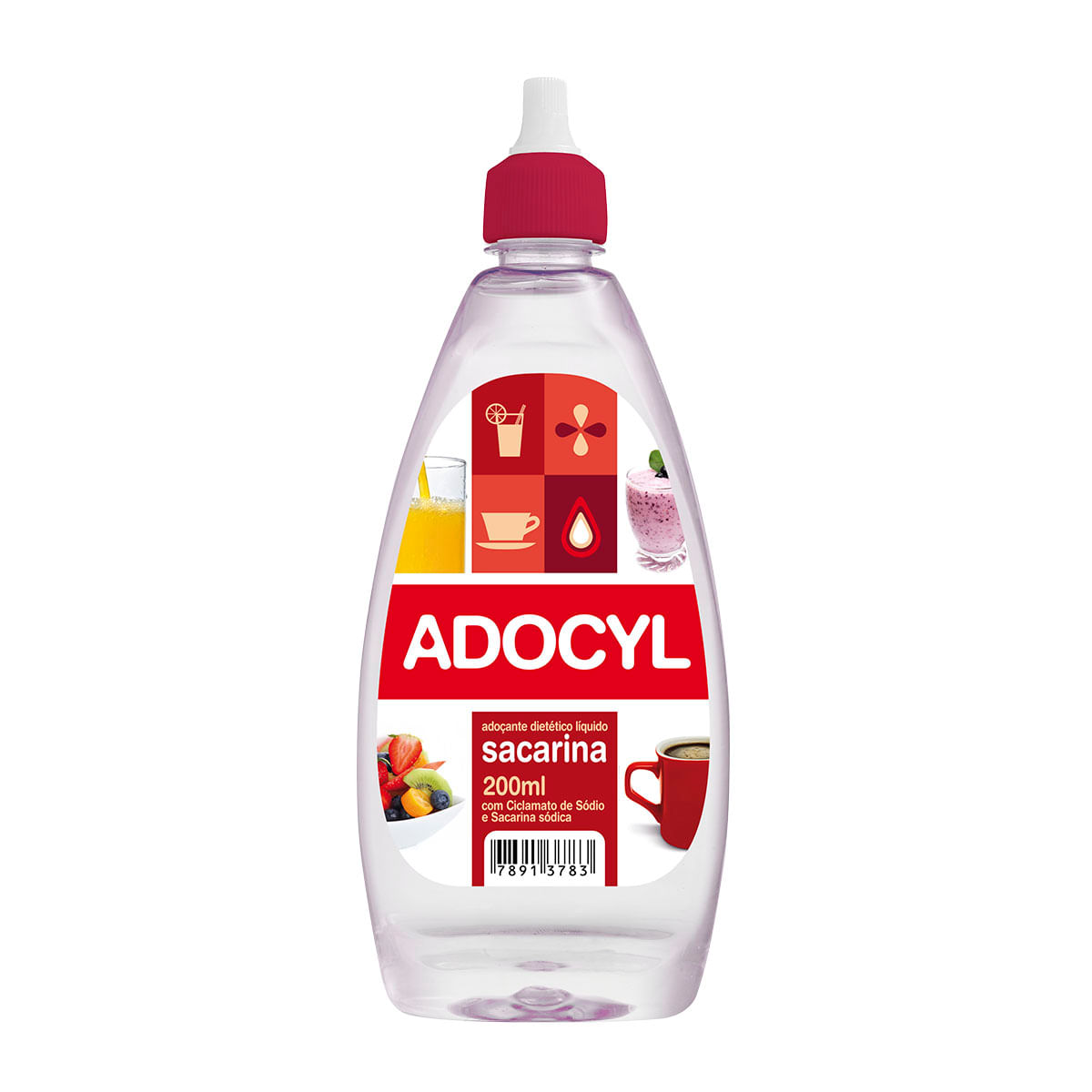 Adoçante Líquido Sacarina Adocyl 200ml