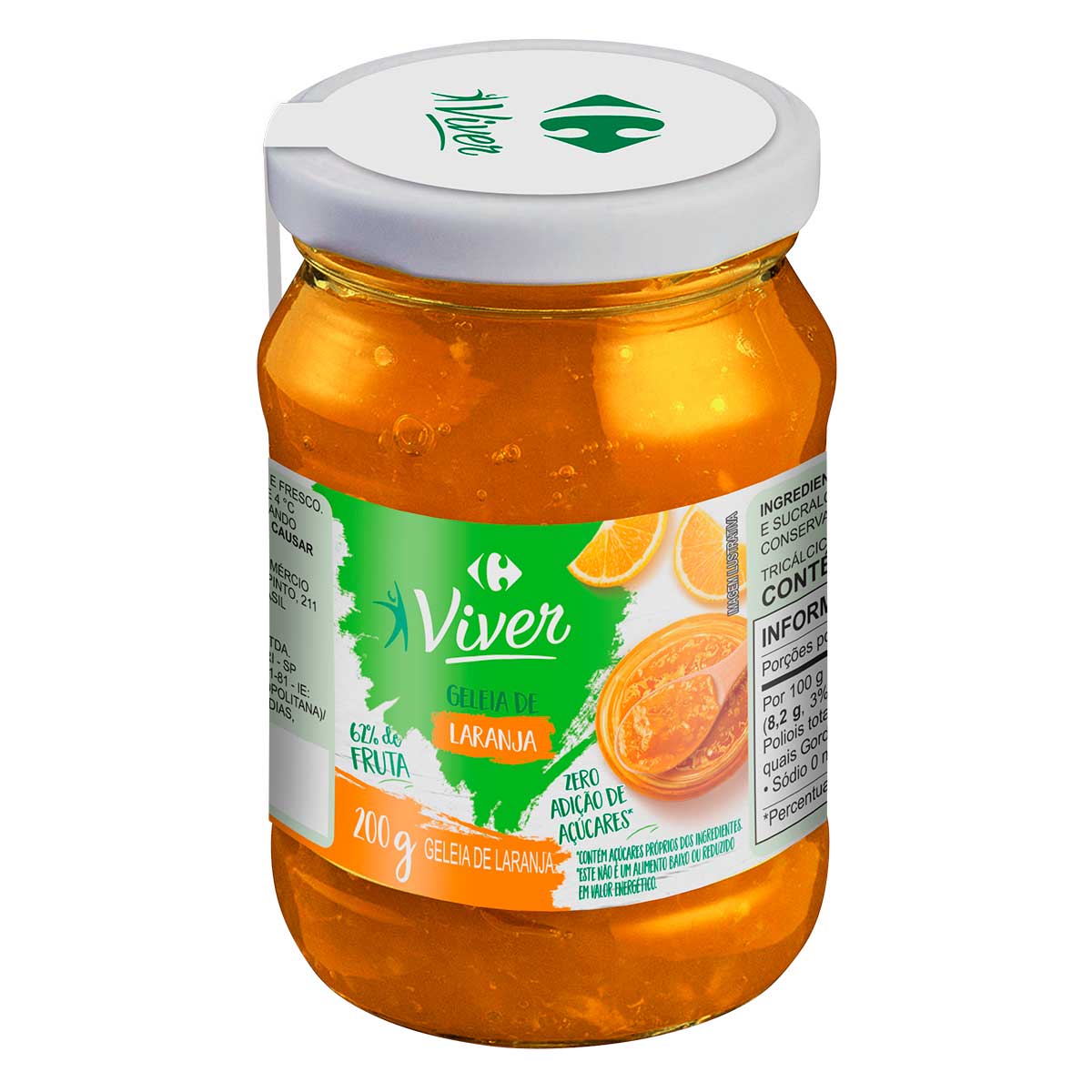 Geleia de Laranja Diet Carrefour Viver 200 g