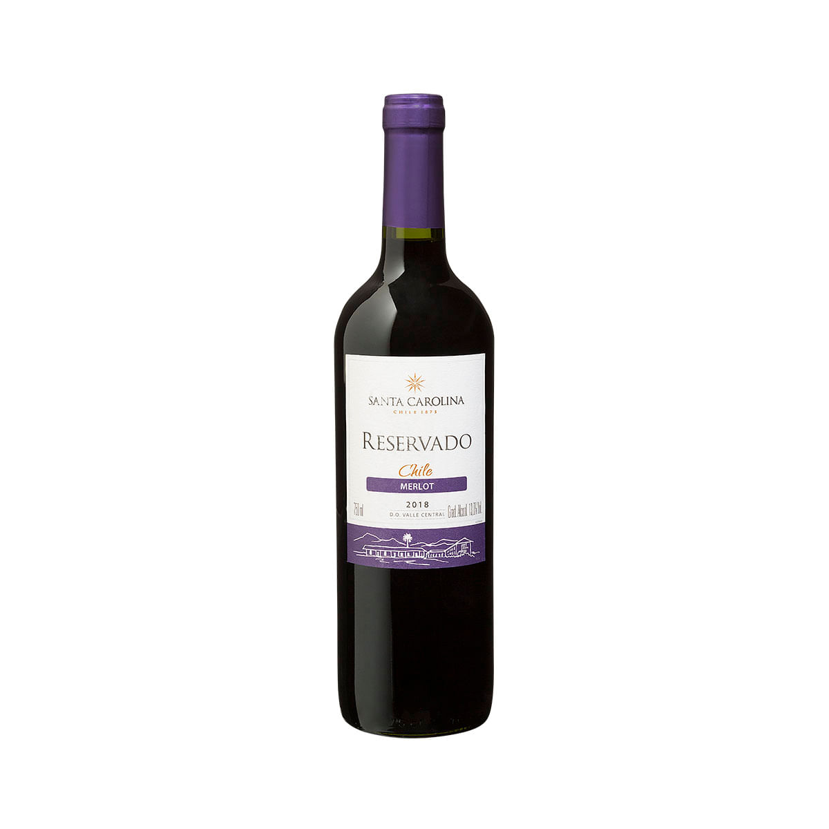 Vinho Tinto Santa Carolina Reservado Merlot 750 ml