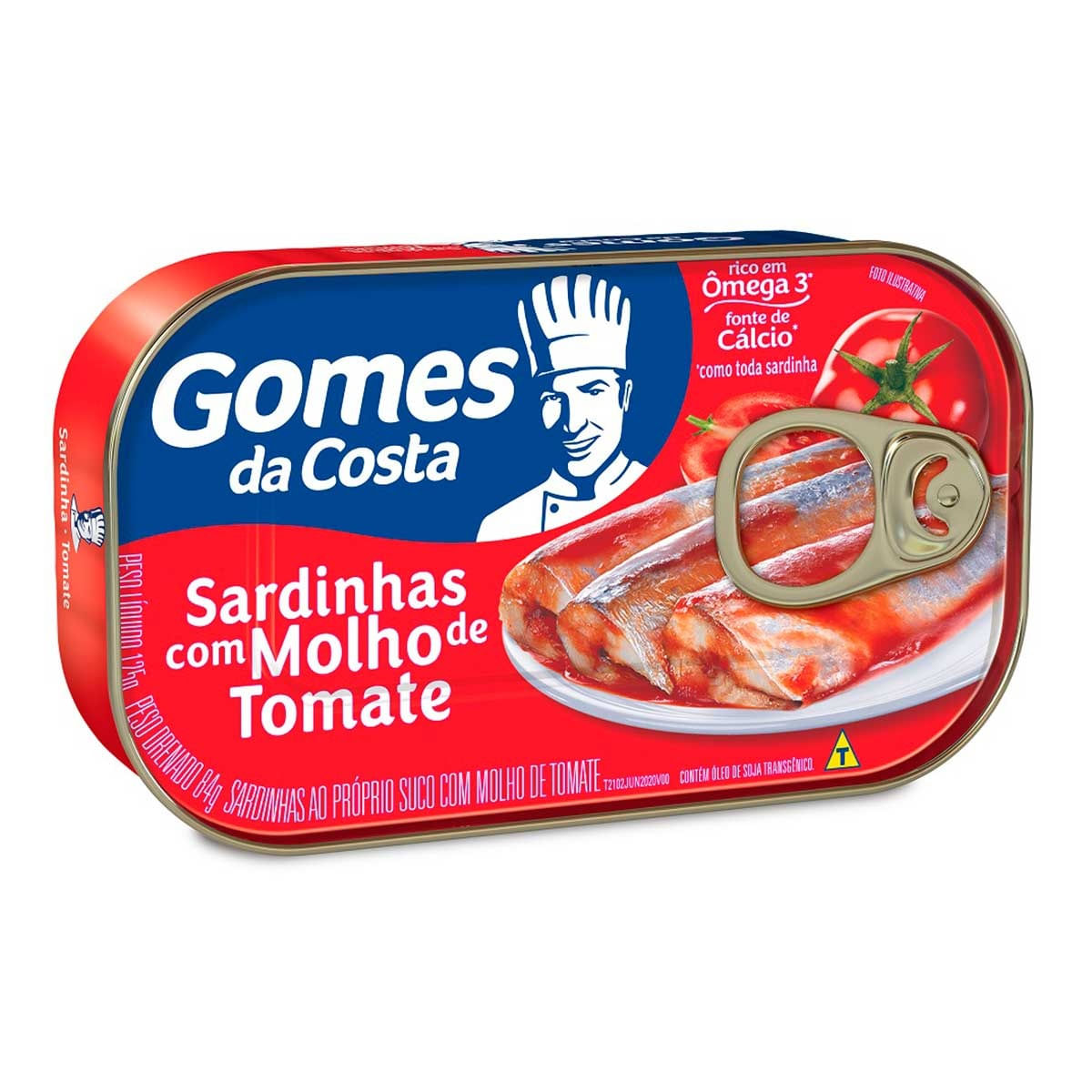 Sardinha com Molho de Tomate Gomes da Costa 125g