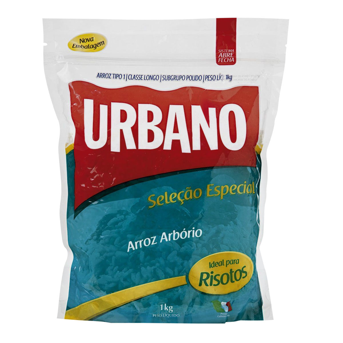 Arroz Arbóreo Longo Tipo 1 Urbano Seleção Especial 1Kg