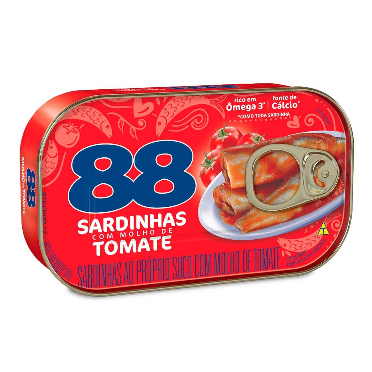 Sardinha com Molho de Tomate 88 125g