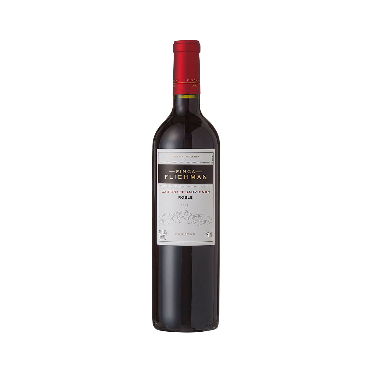 Vinho Tinto Argentino Finca Flichiman Cabernet Sauvignon Roble 750 ml